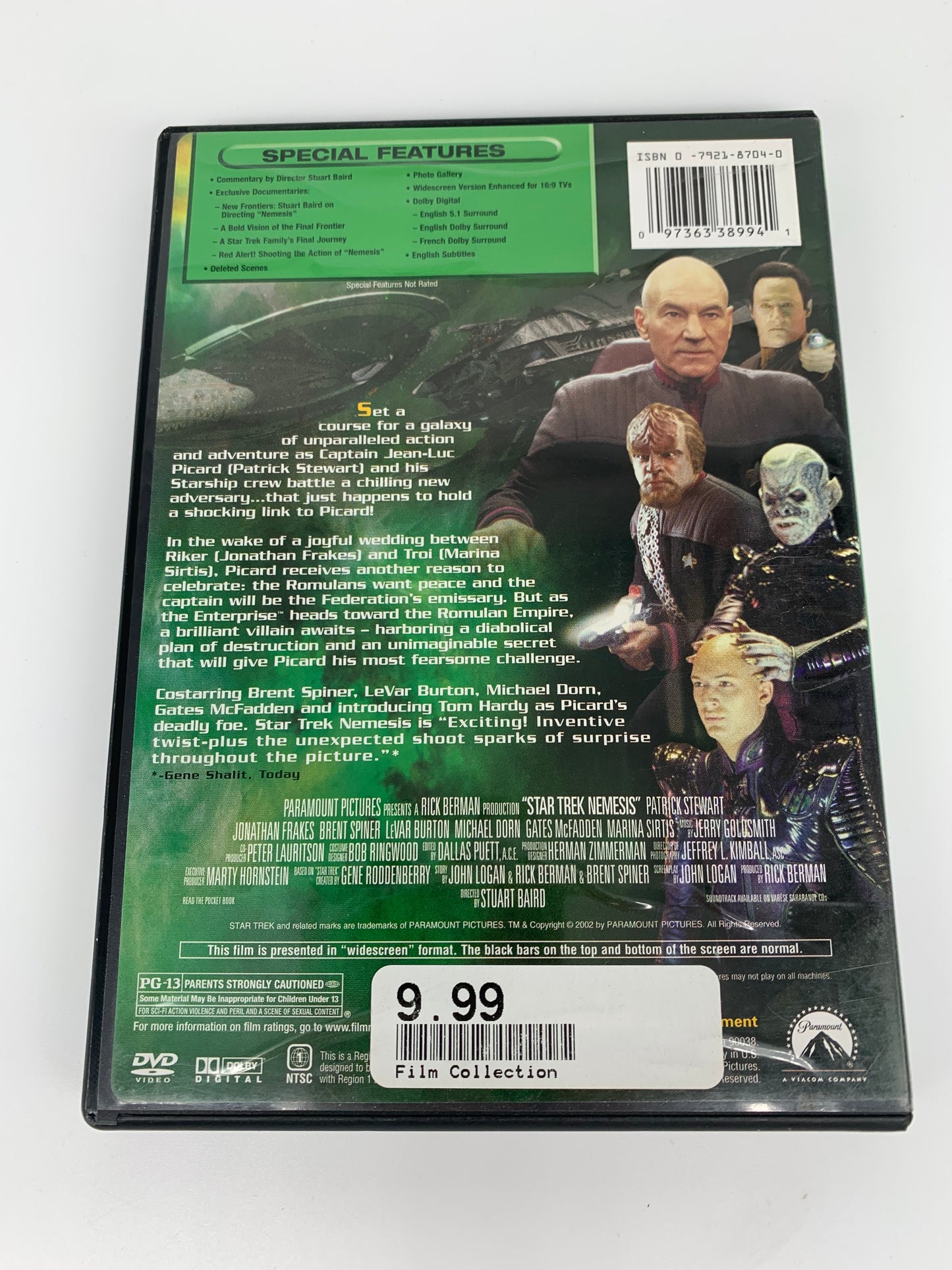 FiLM DVD | STAR TREK NEMESiS