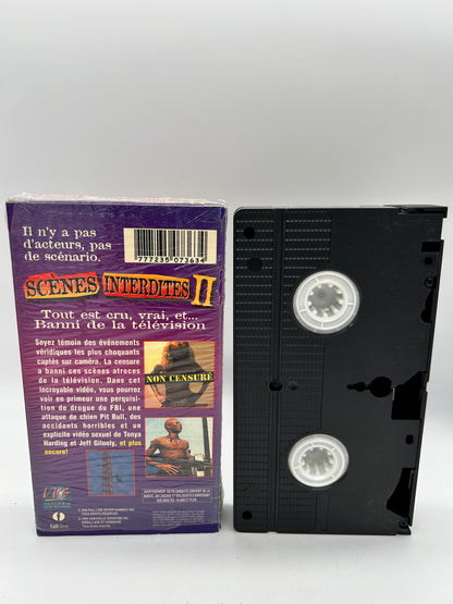 FiLM VHS FRANCAiS | BANNi DE LA TELEViSiON SCENES iNTERDiTES II