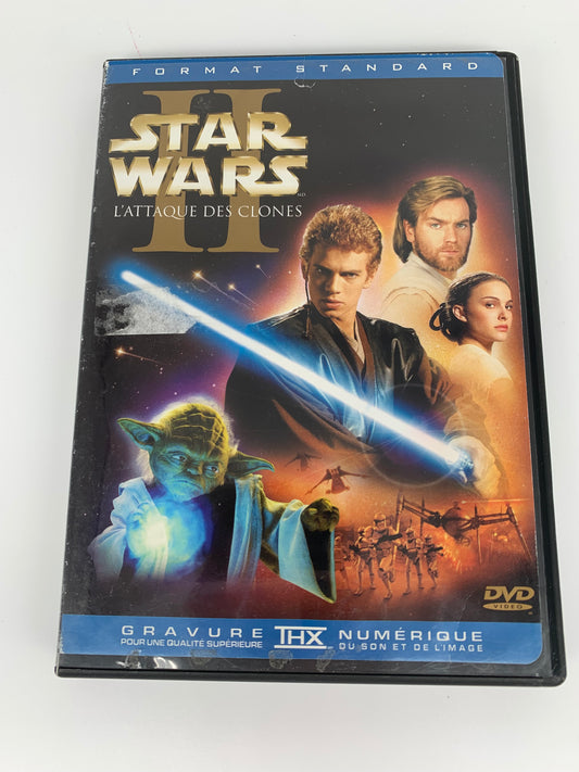 PiXEL-RETRO.COM : Movie DVD STAR WARS II L'ATTAQUE DES CLONES