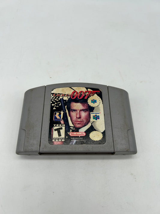 PiXEL-RETRO.COM : NINTENDO 64 (N64) GOLDENEYE 007 JAMES BOND GAME NTSC