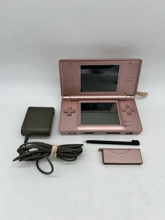 PiXEL-RETRO.COM : NINTENDO DSi ORIGINAL VERSION NTSC METALLIC ROSE PINK USG-001
