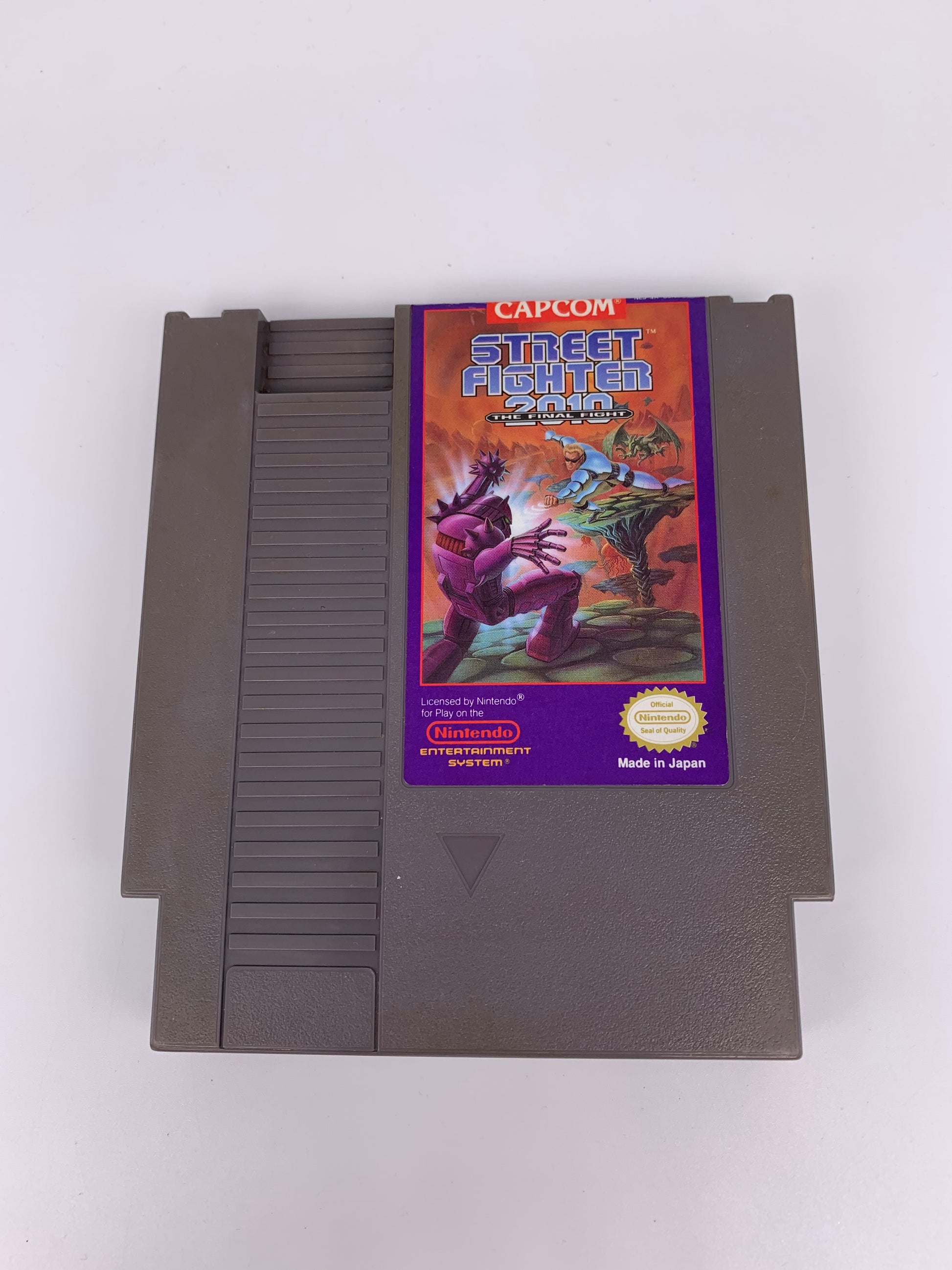 PiXEL-RETRO.COM : NINTENDO ENTERTAiNMENT SYSTEM (NES) STREET FIGHTER 2010 THE FINAL FIGHT GAME NTSC