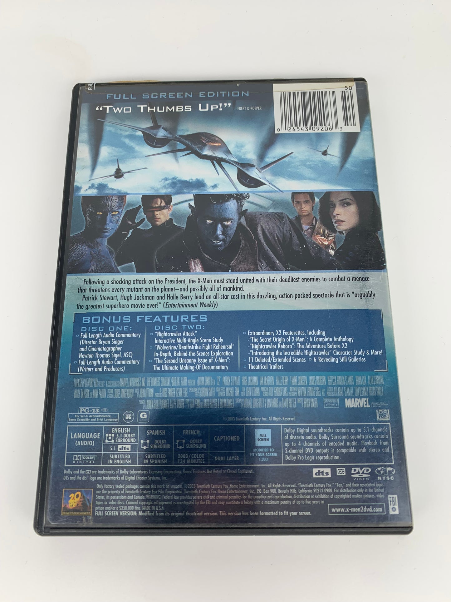 FiLM DVD | X-MEN UNiTED X2