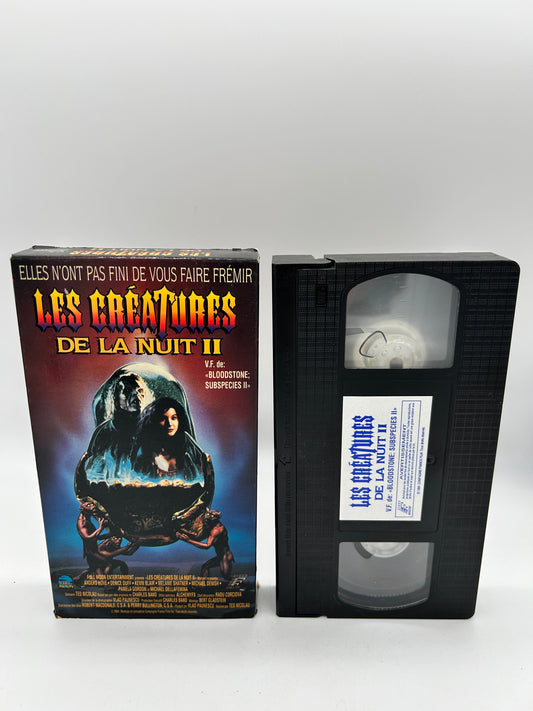FiLM VHS FRANCAiS | LES CREATURES DE LA NUiT II [BLOODSTONE SUBSPECiES 2]