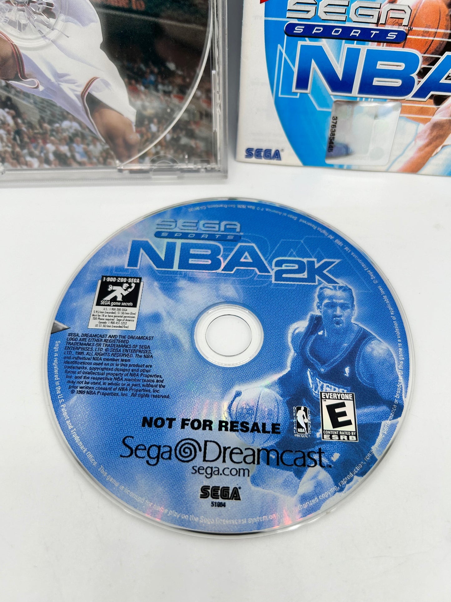 SEGA DREAMCAST | NBA 2K | NOT FOR RESALE