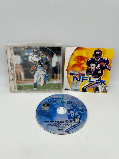 PiXEL-RETRO.COM : SEGA DREAMCAST COMPLETE (CIB) GAME BOX INSTRUCTION MANUAL NTSC NFL 2K NOT FOR RESALE