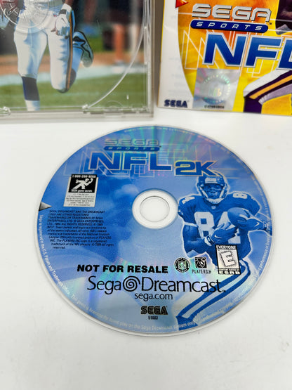 SEGA DREAMCAST | NFL 2K | NOT FOR RESALE