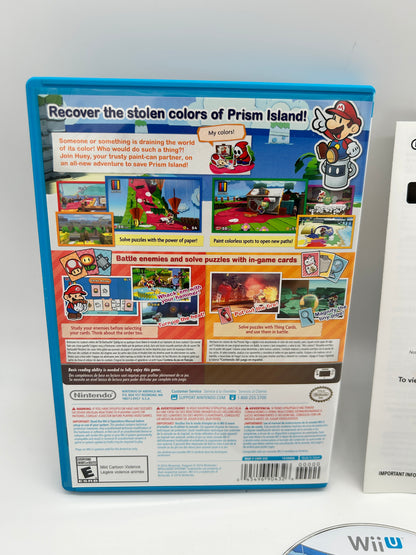 NiNTENDO Wii U | PAPER MARiO COLOR SPLASH