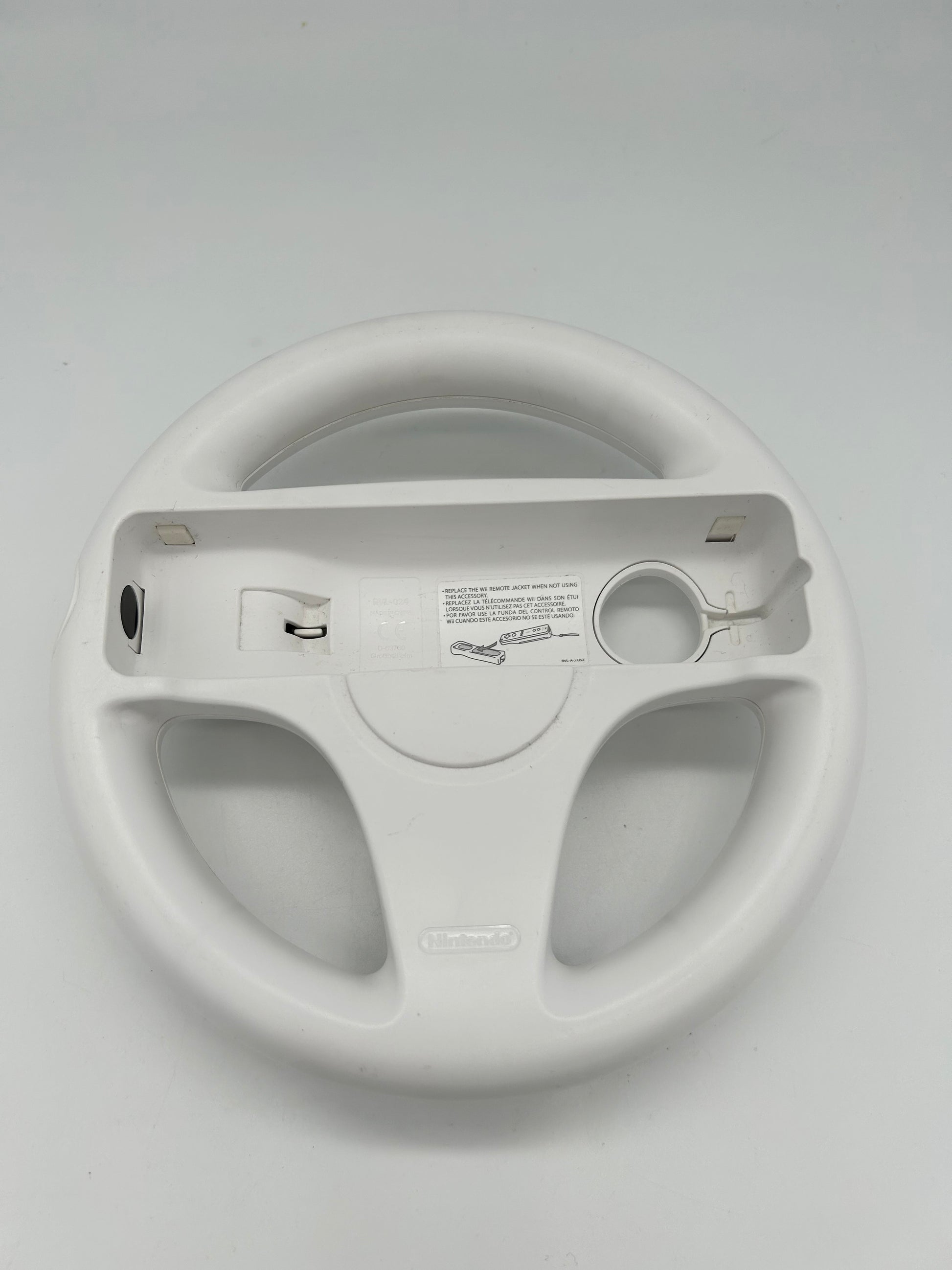 PiXEL-RETRO.COM : NINTENDO WII NTSC WHEEL STEERING WHITE RVL-024