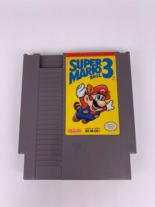 PiXEL-RETRO.COM : NINTENDO ENTERTAiNMENT SYSTEM (NES) SUPER MARIO BROS. 3 GAME NTSC RED LABEL