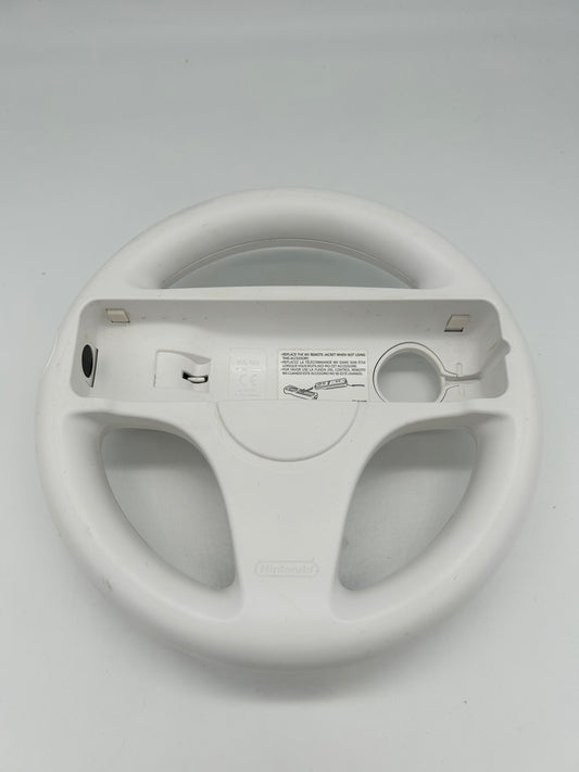 PiXEL-RETRO.COM : NINTENDO WII NTSC WHEEL STEERING WHITE RVL-024