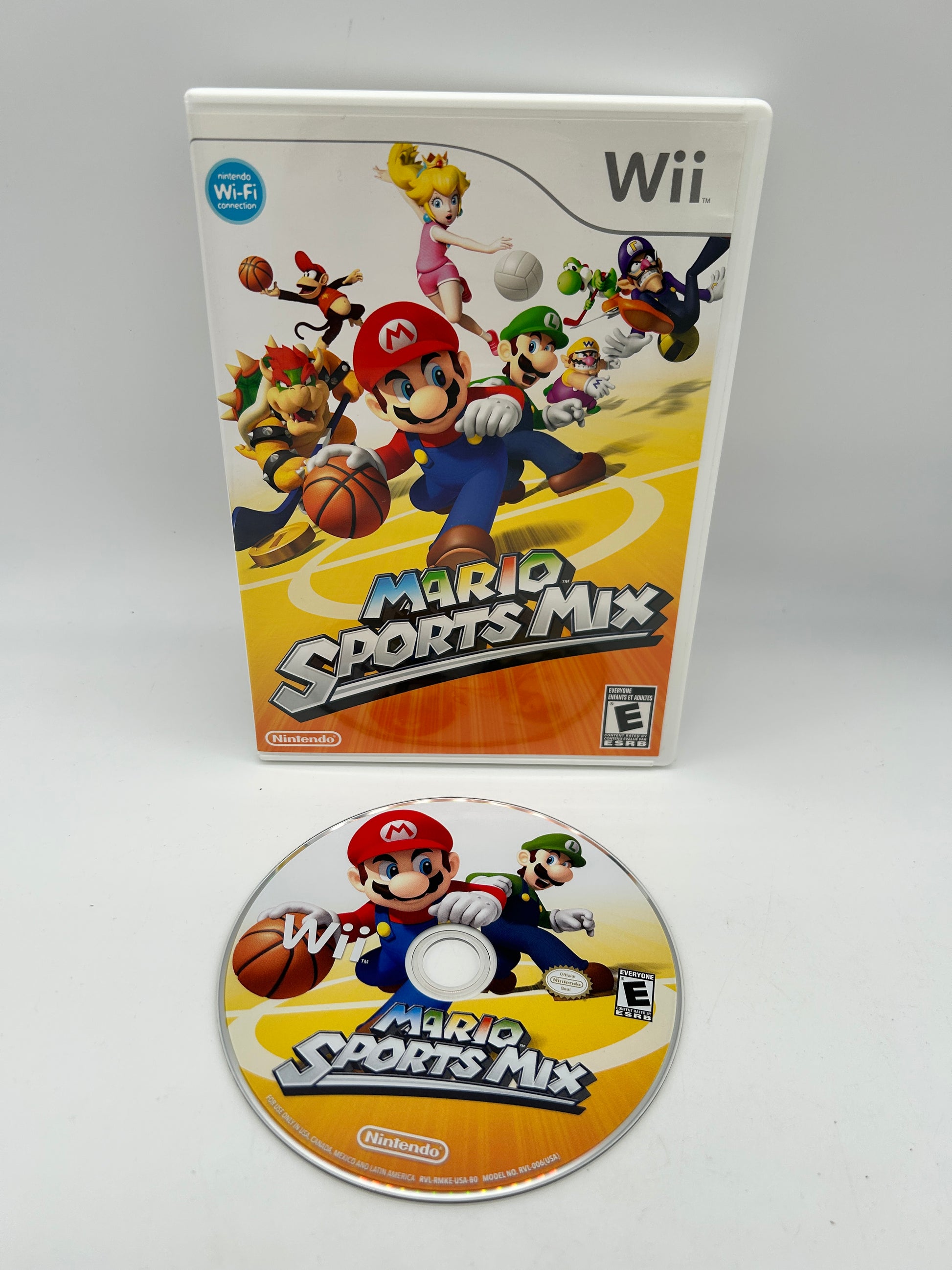 PiXEL-RETRO.COM : NINTENDO WII COMPLET CIB BOX MANUAL GAME NTSC MARIO SPORTS MIX