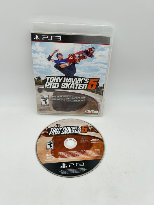 PiXEL-RETRO.COM : SONY PLAYSTATION 3 (PS3) COMPLET CIB BOX MANUAL GAME NTSC TONY HAWK'S PRO SKATER 5