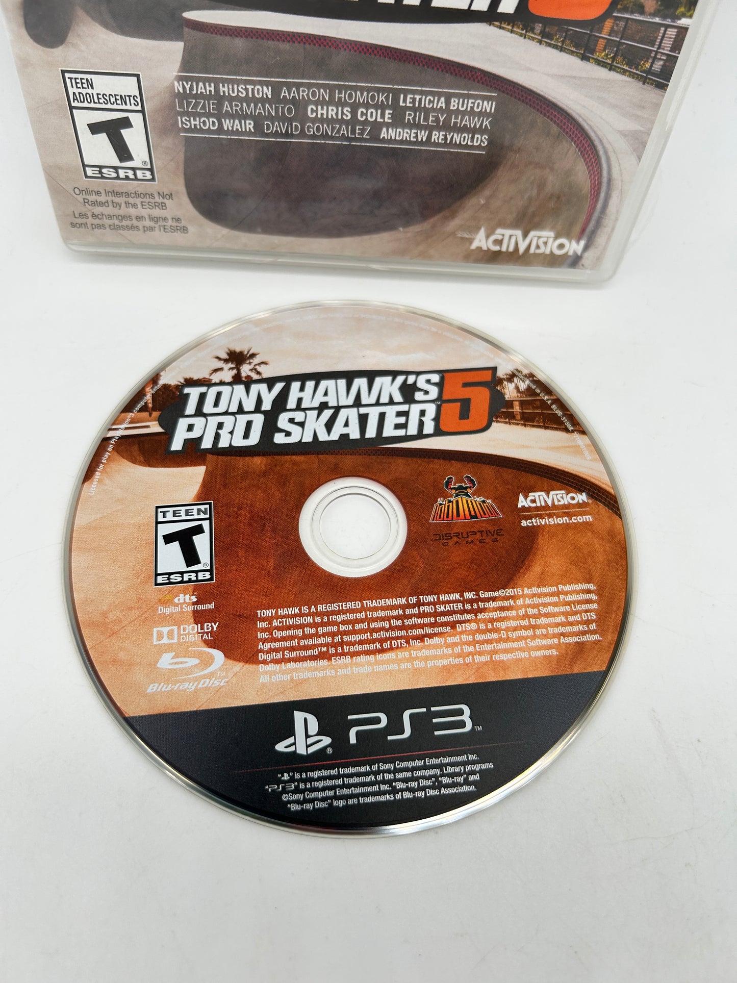 SONY PLAYSTATiON 3 [PS3] | TONY HAWKS PRO SKATER 5
