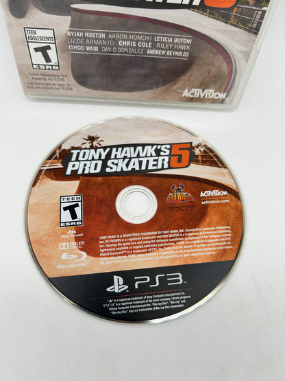SONY PLAYSTATiON 3 [PS3] | TONY HAWKS PRO SKATER 5