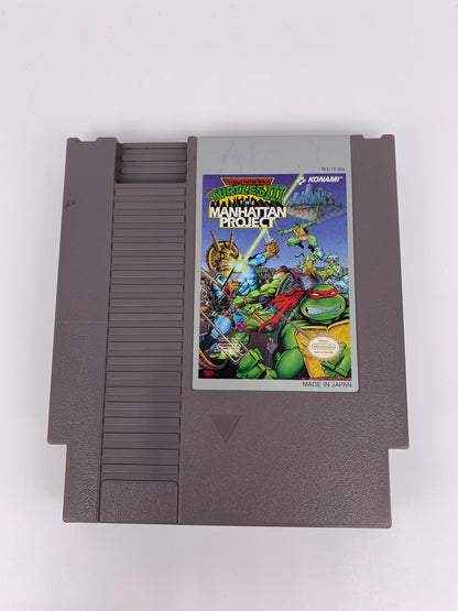 PiXEL-RETRO.COM : NINTENDO ENTERTAiNMENT SYSTEM (NES) TEENAGE MUTANT NINJA TURTLES III 3 MANHATTAN PROJECTGAME NTSC