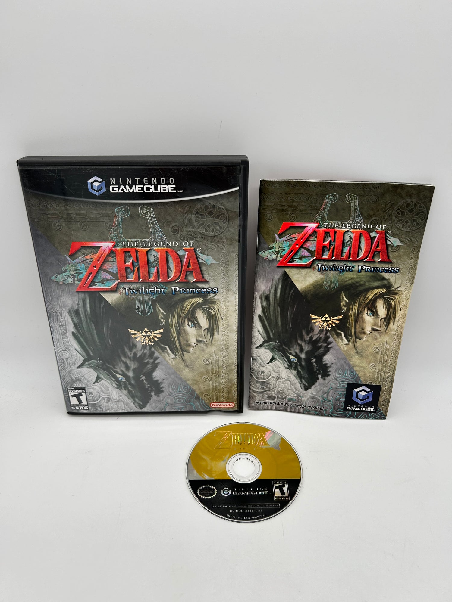 PiXEL-RETRO.COM : NINTENDO GAMECUBE COMPLETE CIB BOX MANUAL GAME NTSC THE LEGEND OF ZELDA TWILIGHT PRINCESS