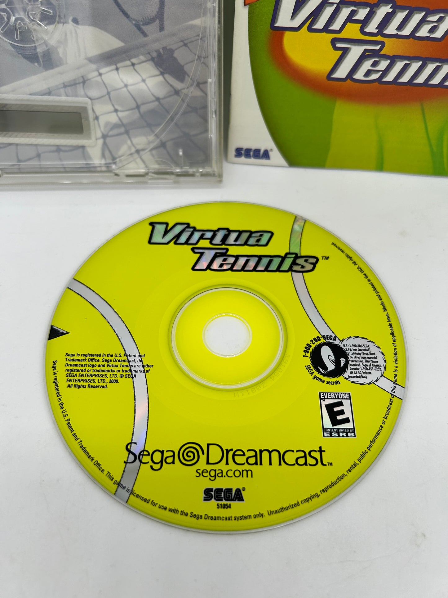 SEGA DREAMCAST | ViRTUA TENNiS