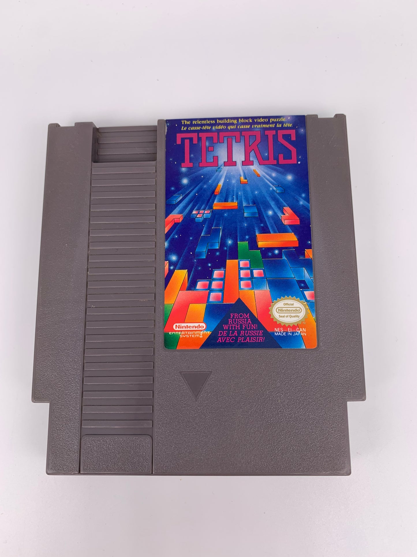 PiXEL-RETRO.COM : NINTENDO ENTERTAiNMENT SYSTEM (NES) TETRIS GAME NTSC