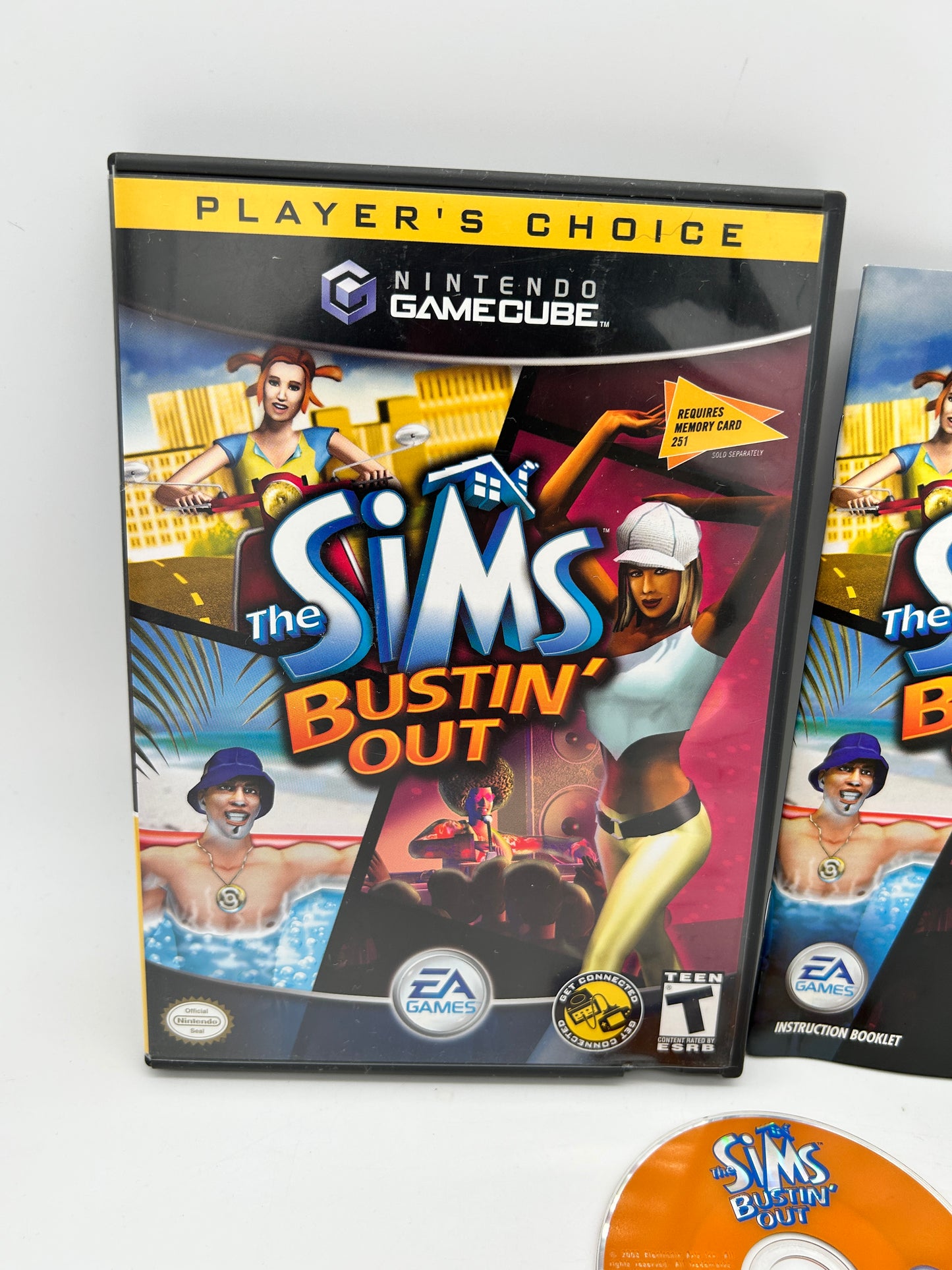 NiNTENDO GAMECUBE [NGC] | THE SIMS BUSTiN OUT | PLAYERS CHOiCE