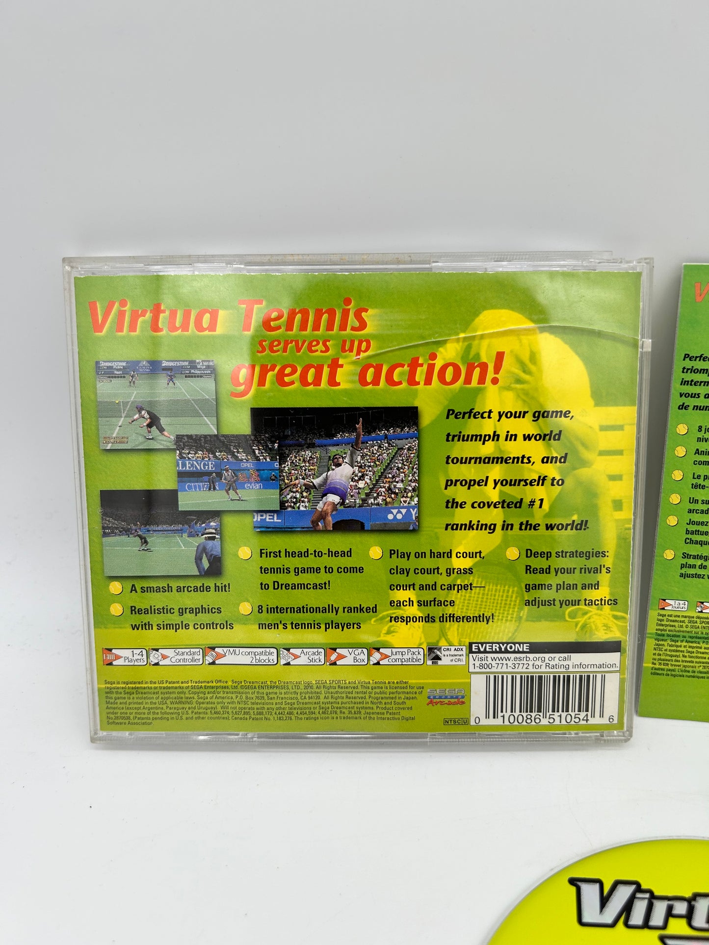 SEGA DREAMCAST | ViRTUA TENNiS