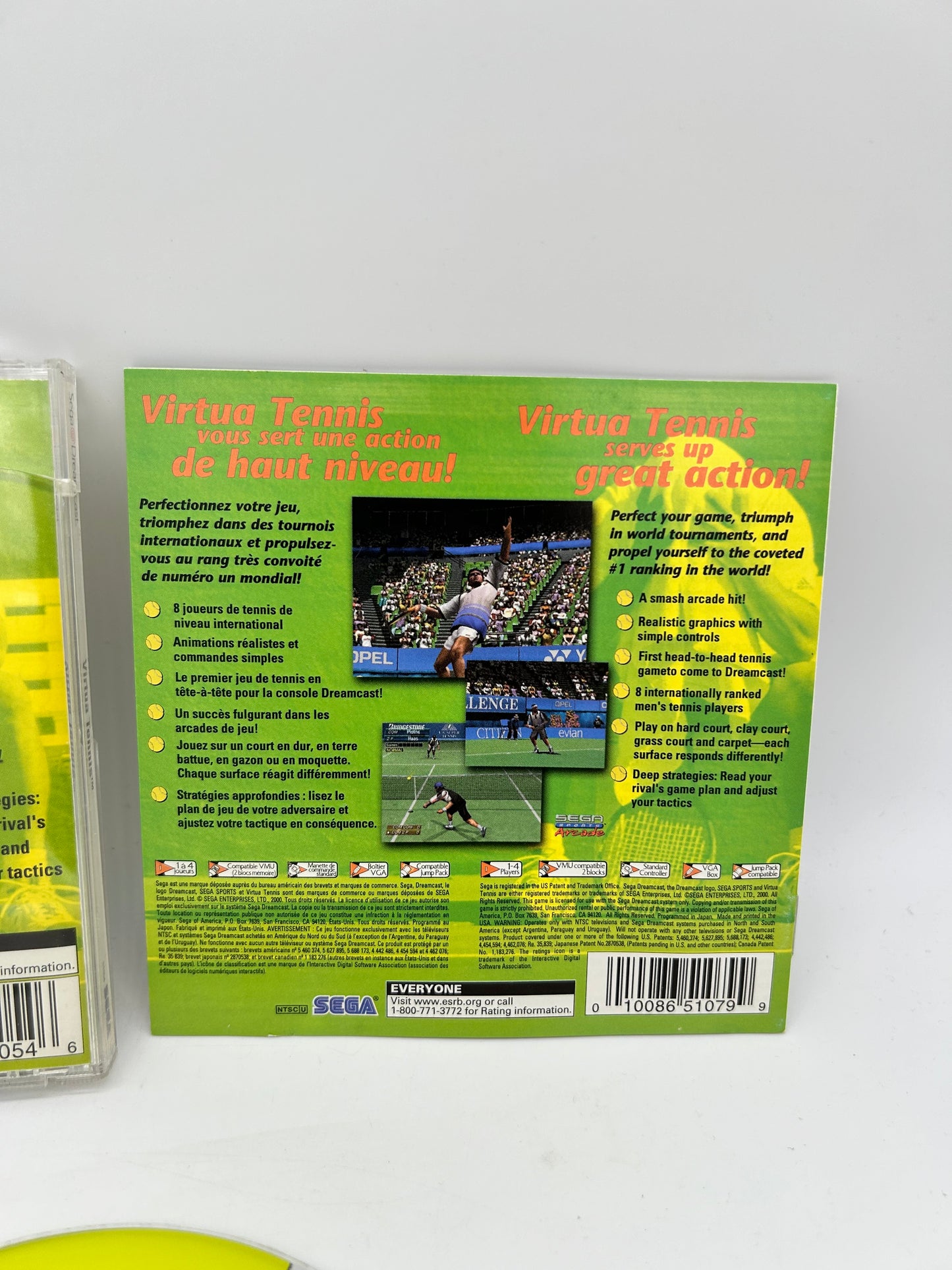 SEGA DREAMCAST | VIRTUA TENNIS