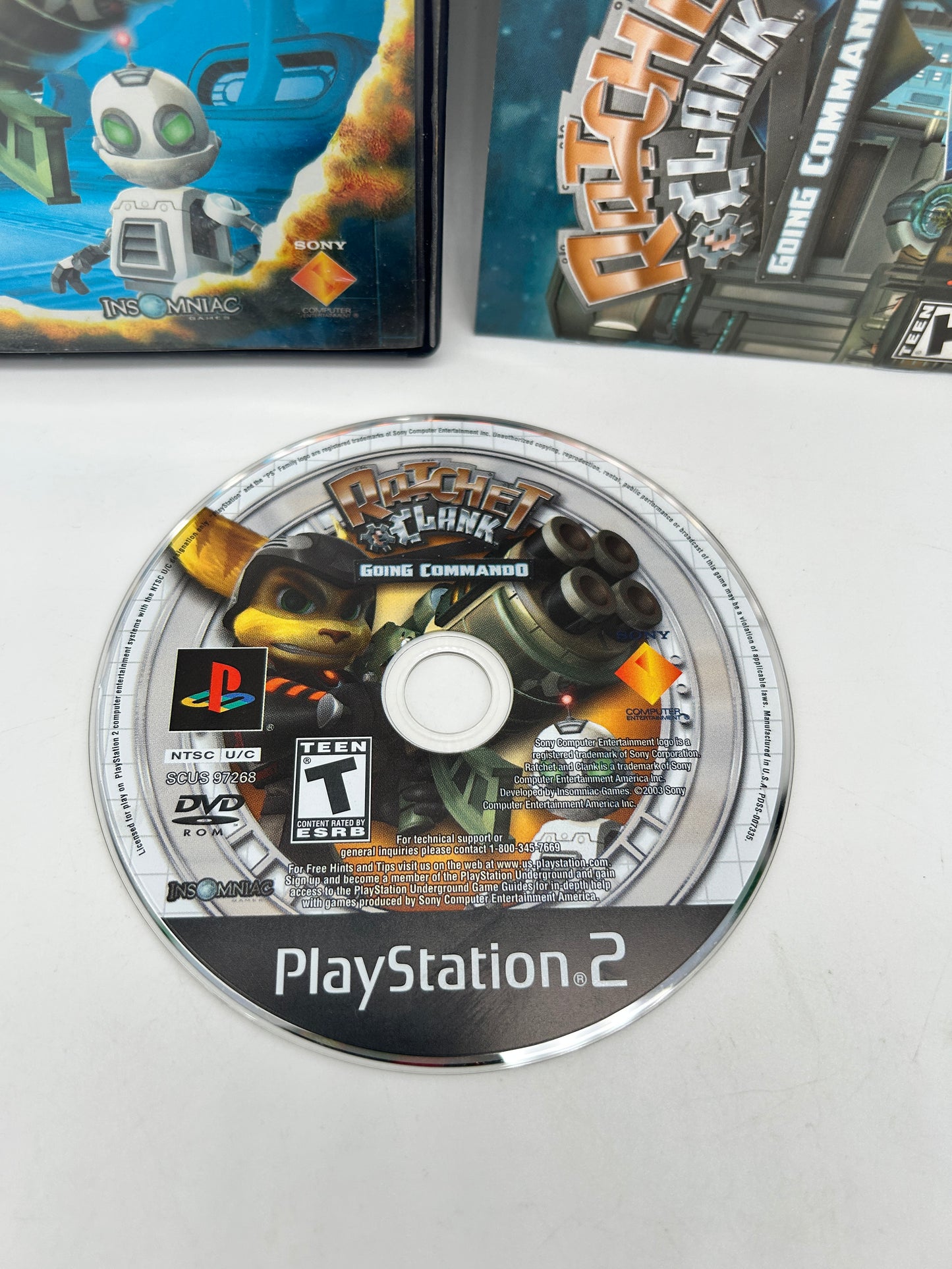 SONY PLAYSTATiON 2 [PS2] | RATCHET &amp; CLANK GOiNG COMMANDO