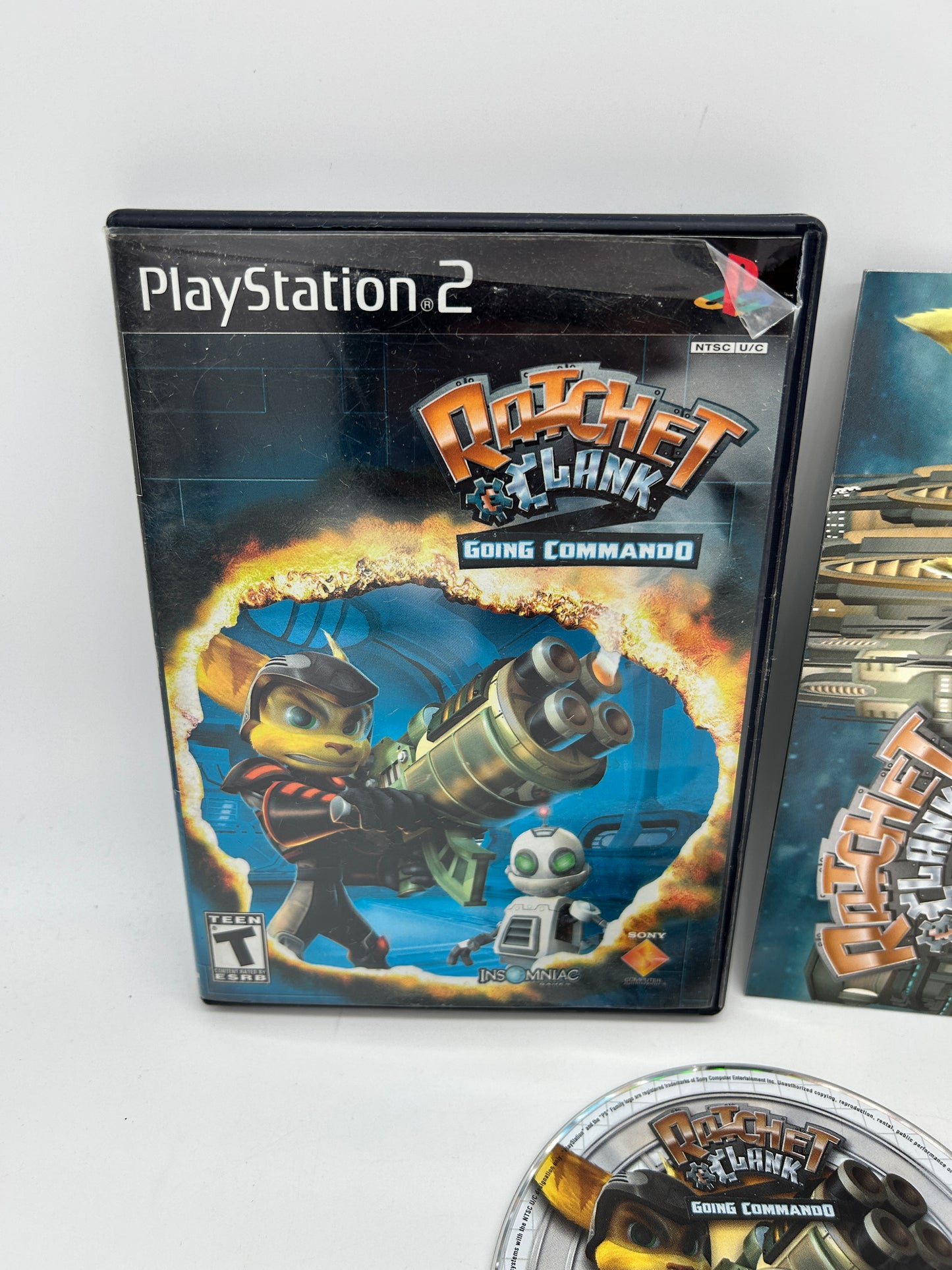 SONY PLAYSTATiON 2 [PS2] | RATCHET &amp; CLANK GOiNG COMMANDO