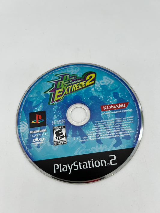 PiXEL-RETRO.COM : SONY PLAYSTATION 2 (PS2) COMPLET CIB BOX MANUAL GAME NTSC DANCE DANCE REVOLUTION EXTREME 2