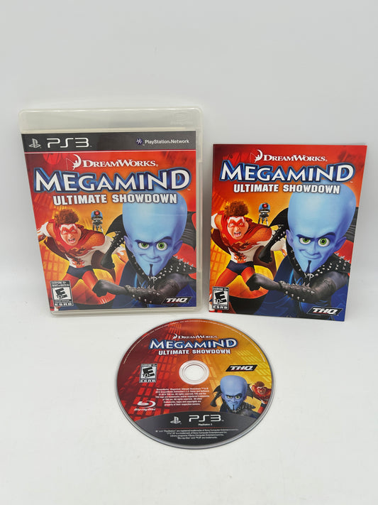 PiXEL-RETRO.COM : SONY PLAYSTATION 3 (PS3) COMPLET CIB BOX MANUAL GAME NTSC MEGAMIND ULTIMATE SHOWDOWN