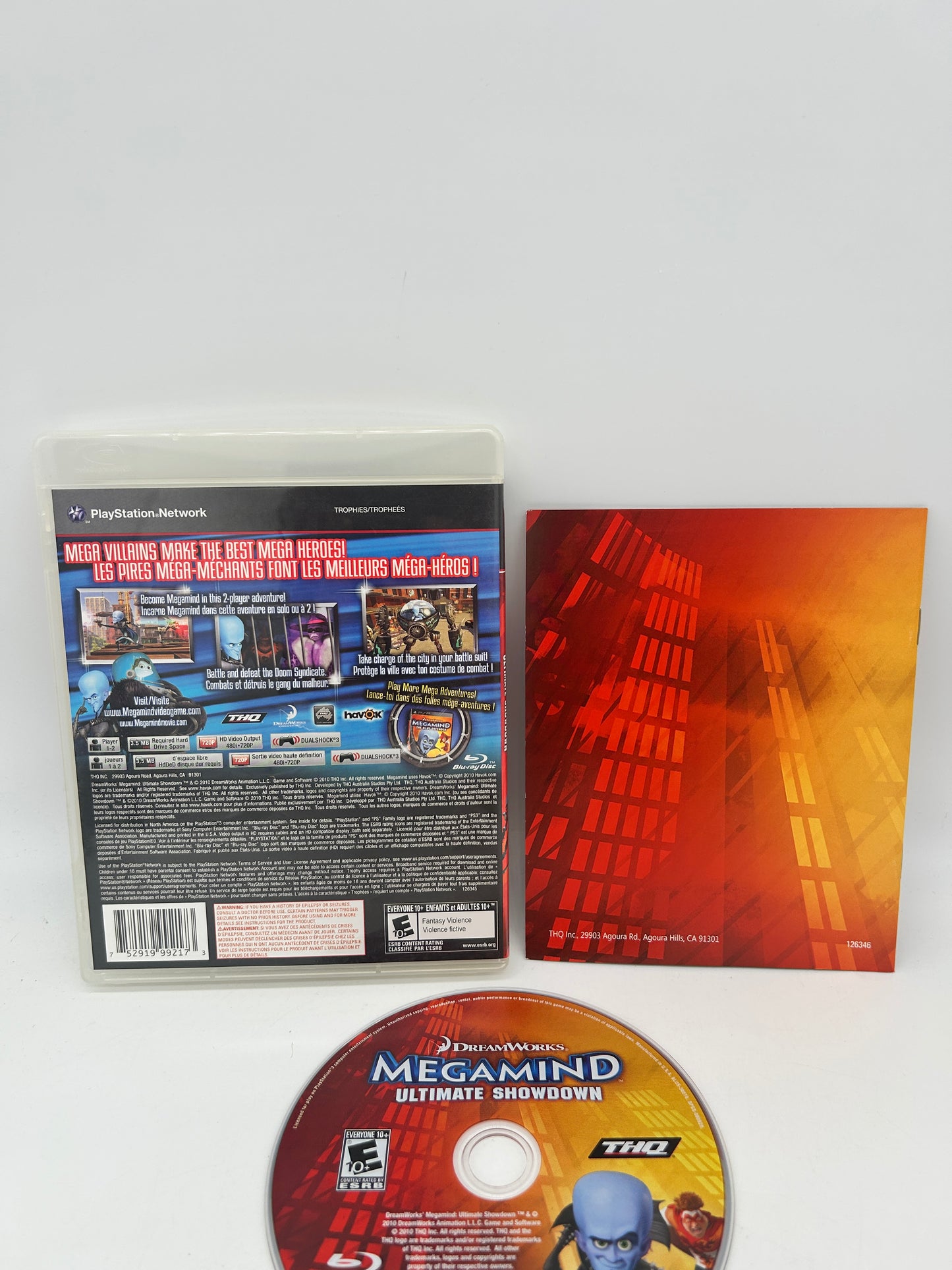 SONY PLAYSTATION 3 [PS3] | MEGAMIND ULTIMATE SHOWDOWN