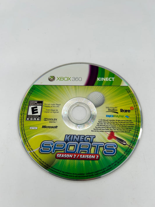PiXEL-RETRO.COM : XBOX 360 COMPLET CIB BOX MANUAL GAME NTSC KINECT SPORTS SEASON 2