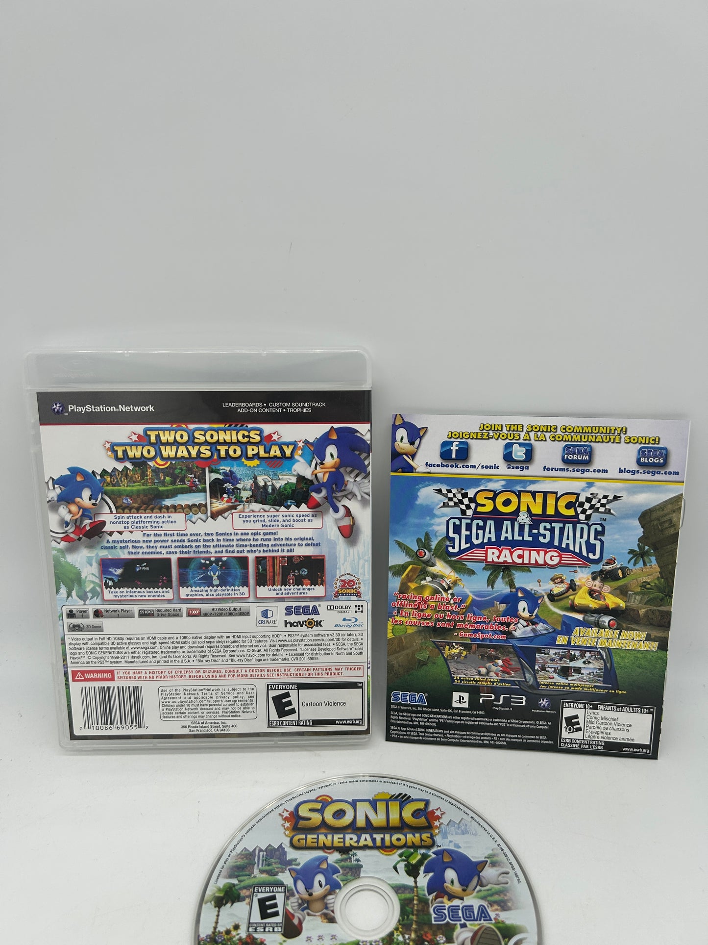 SONY PLAYSTATiON 3 [PS3] | SONiC GENERATiONS