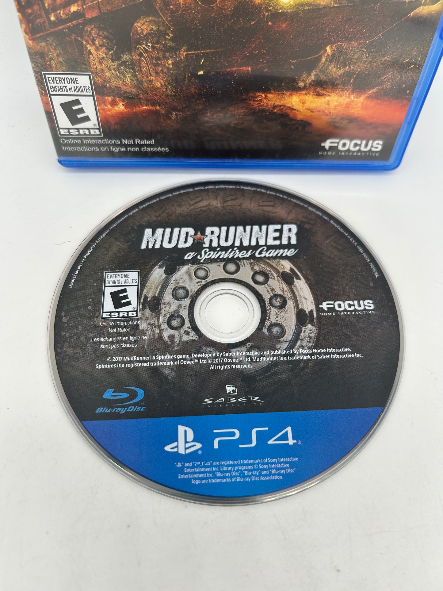 SONY PLAYSTATiON 4 [PS4] | MUDRUNNER AT SPiNTiRES GAME