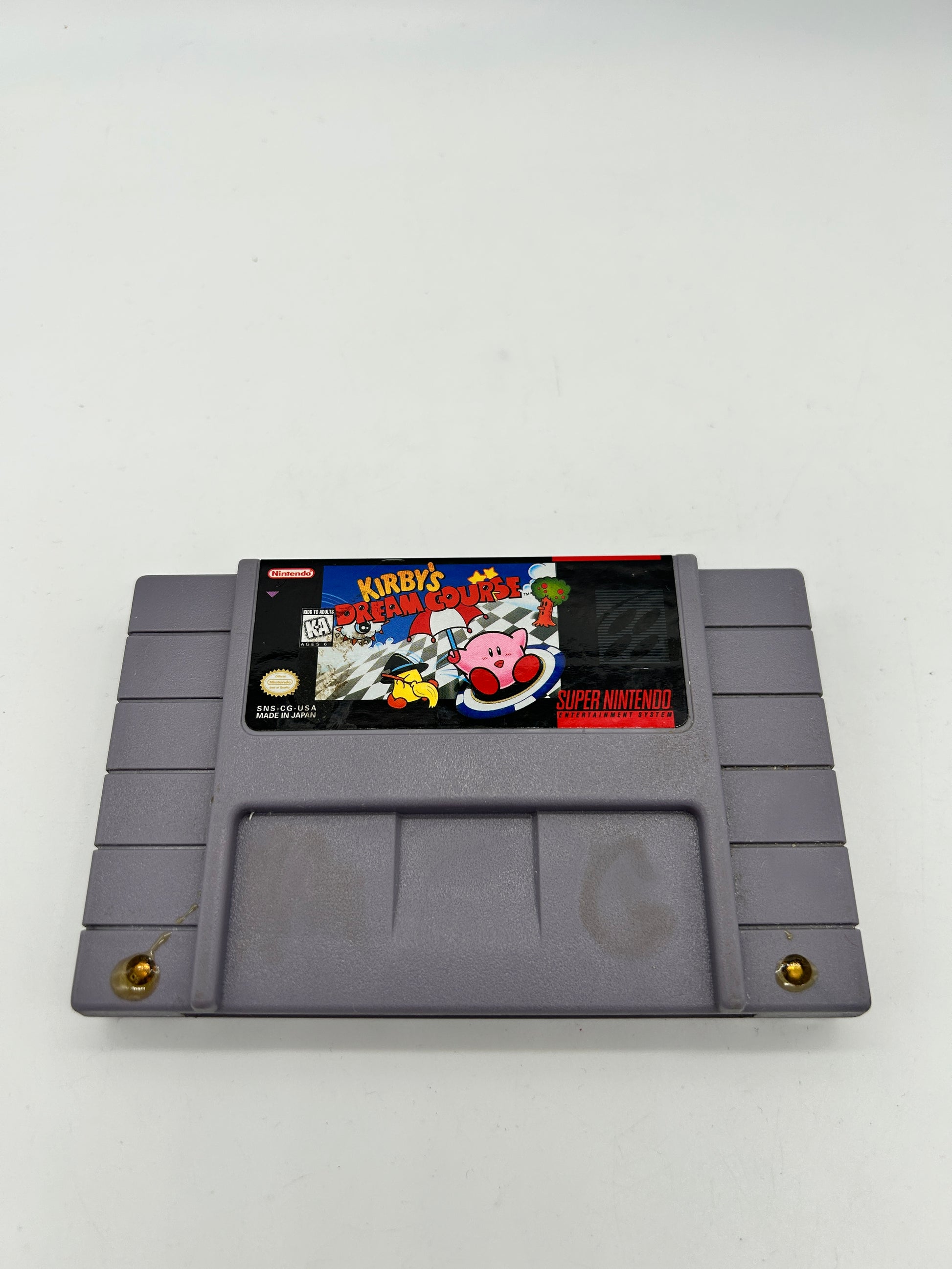 PiXEL-RETRO.COM : SUPER NINTENDO NES (SNES) GAME NTSC KIRBY'S DREAM COURSE