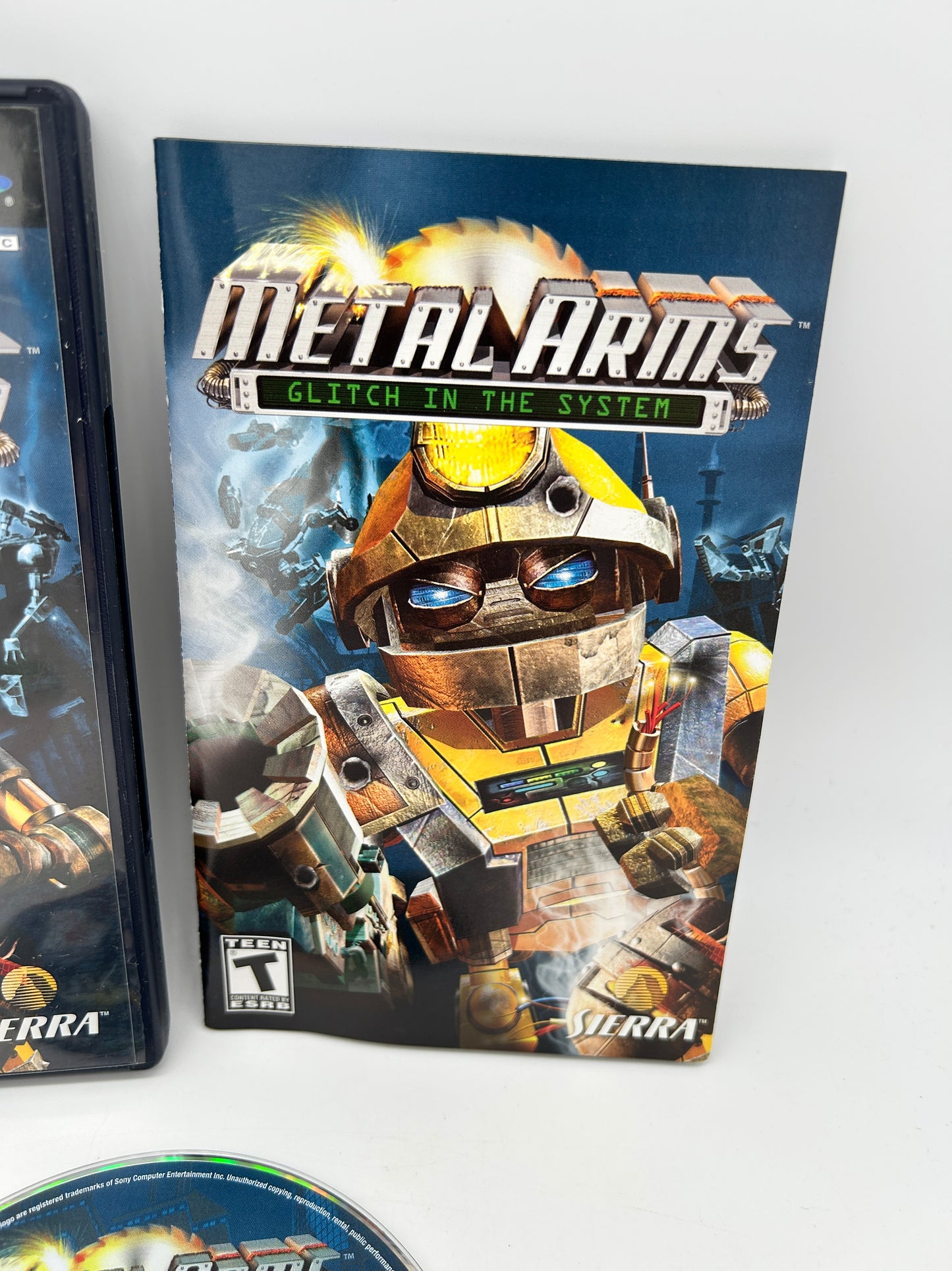 SONY PLAYSTATiON 2 [PS2] | METAL ARMS GLITCH iN THE SYSTEM