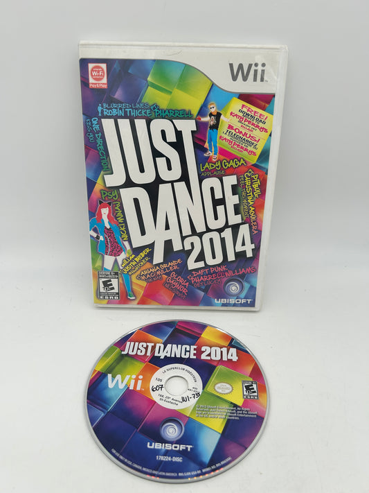 PiXEL-RETRO.COM : NINTENDO WII COMPLET CIB BOX MANUAL GAME NTSC JUST DANCE 2014