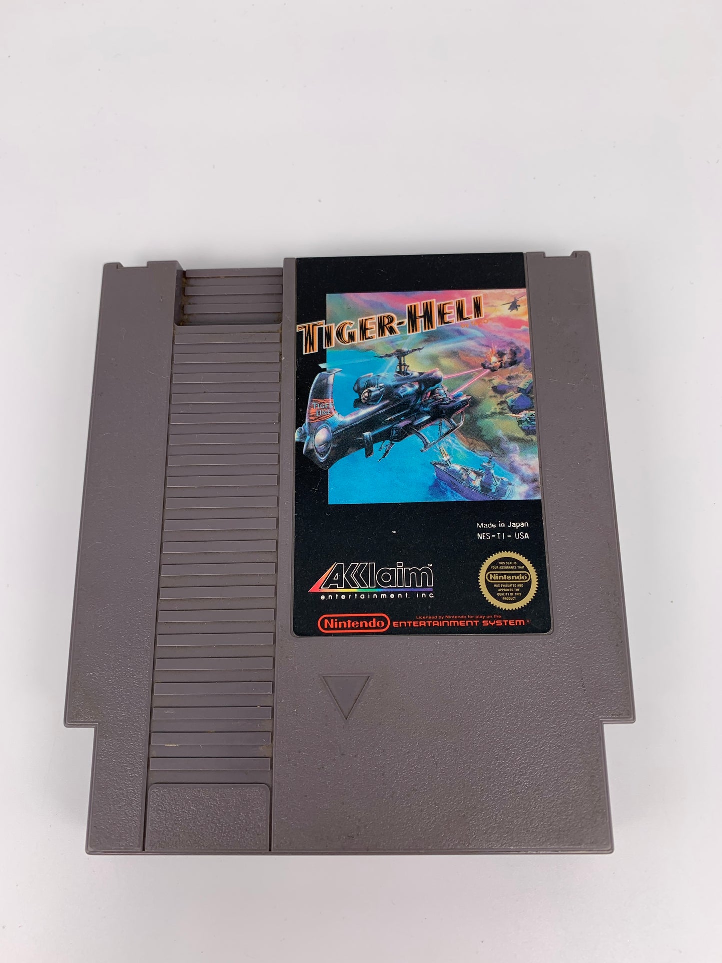 PiXEL-RETRO.COM : NINTENDO ENTERTAiNMENT SYSTEM (NES) GAME NTSC TIGER HELI