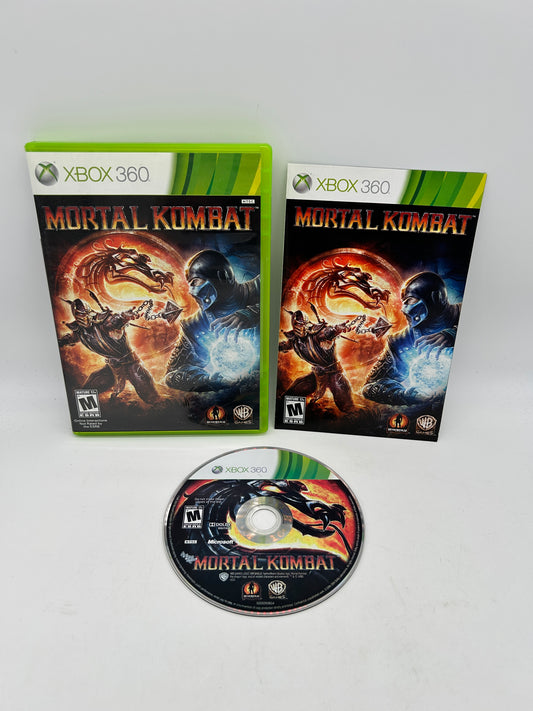 PiXEL-RETRO.COM : MICROSOFT XBOX 360 COMPLETE CIB BOX MANUAL GAME NTSC MORTAL KOMBAT