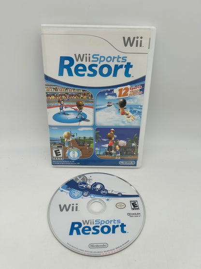 PiXEL-RETRO.COM : NINTENDO WII COMPLET CIB BOX MANUAL GAME NTSC WII SPORTS RESORT