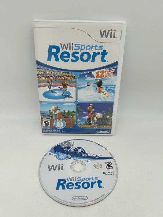 PiXEL-RETRO.COM : NINTENDO WII COMPLET CIB BOX MANUAL GAME NTSC WII SPORTS RESORT