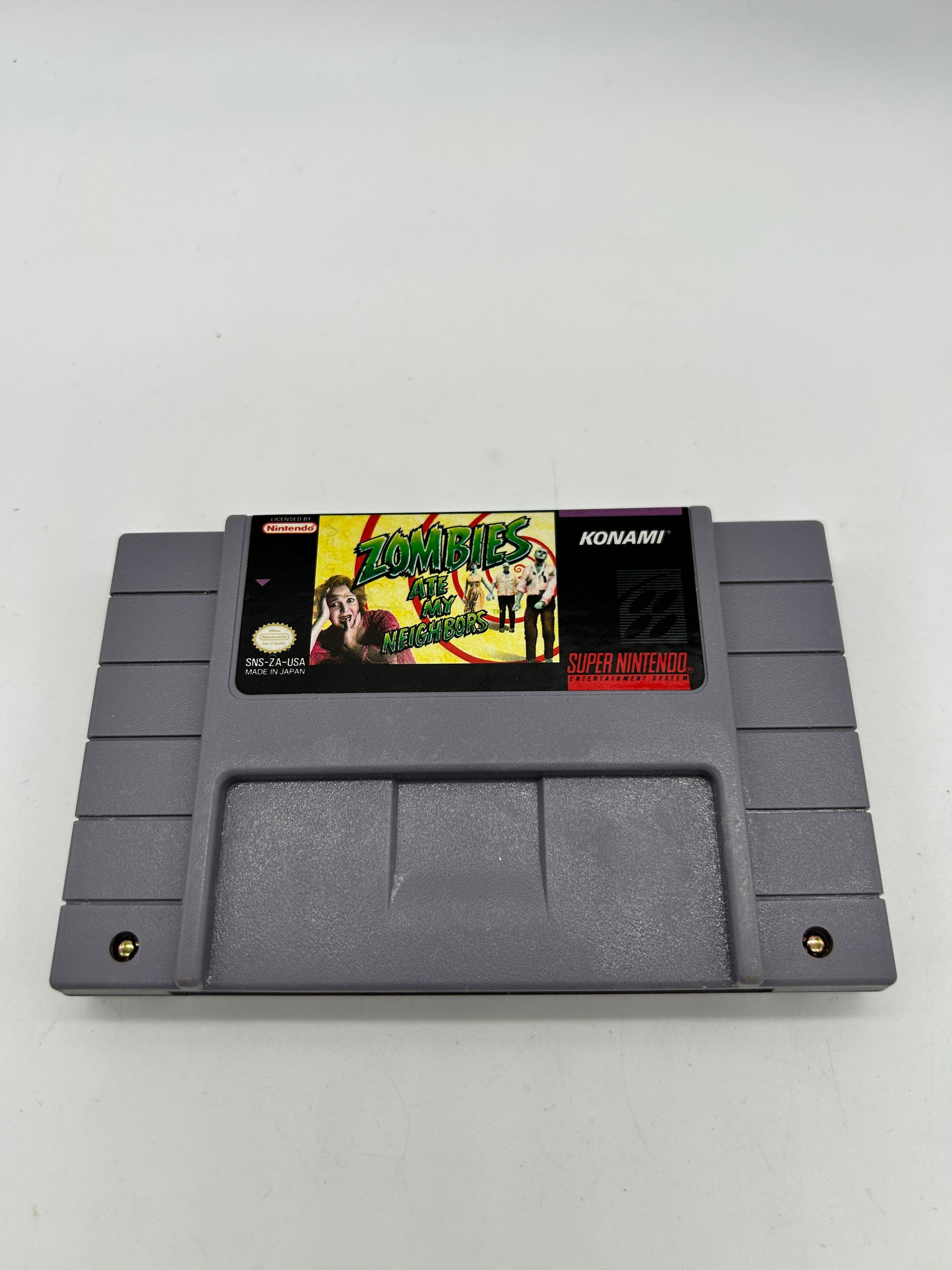 PiXEL-RETRO.COM : SUPER NINTENDO NES (SNES) GAME NTSC ZOMBIE ATE MY NEIGHBORS
