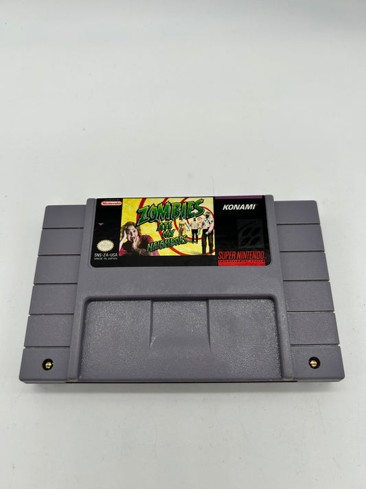 PiXEL-RETRO.COM : SUPER NINTENDO NES (SNES) GAME NTSC ZOMBIE ATE MY NEIGHBORS