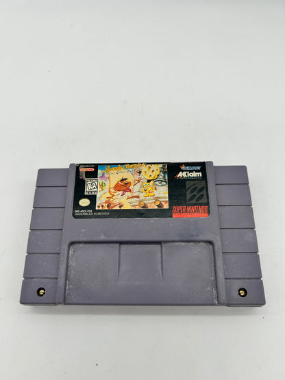 PiXEL-RETRO.COM : SUPER NINTENDO NES (SNES) GAME NTSC SPEEDY GONZALES LOS GATOS BANDIDOS