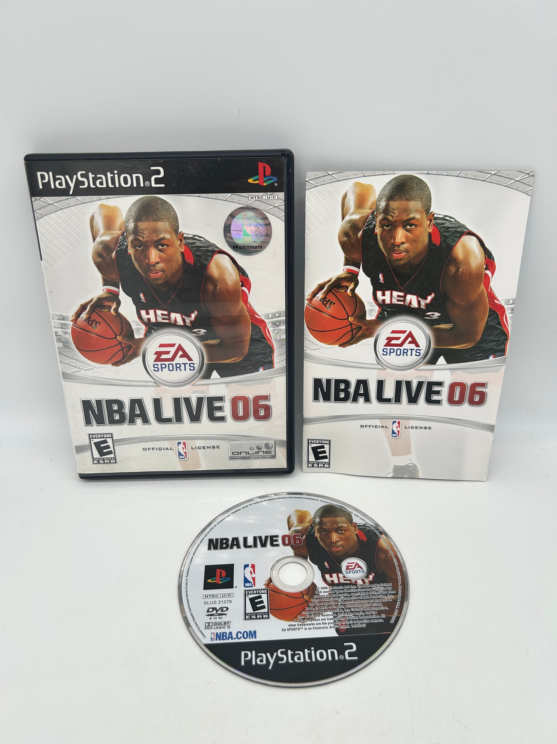 PiXEL-RETRO.COM : SONY PLAYSTATION 2 (PS2) COMPLET CIB BOX MANUAL GAME NTSC NBA LIVE 06