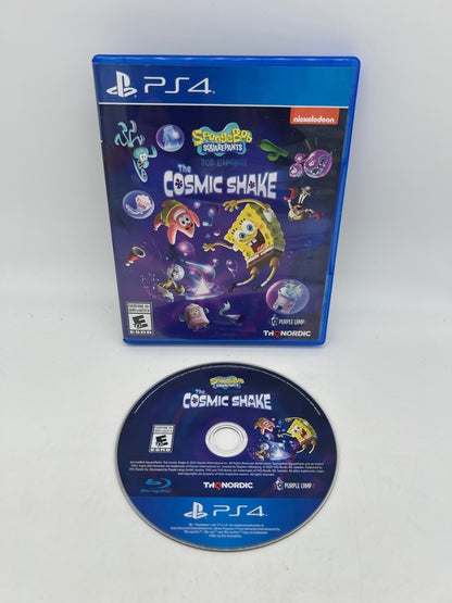 PiXEL-RETRO.COM : SONY PLAYSTATION 4 (PS4) COMPLETE CIB BOX MANUAL GAME NTSC SPONGEBOB SQUAREPANTS THE COSMiC SHAKE
