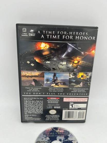 NiNTENDO GAMECUBE [NGC] | MEDAL OF HONOR EUROPEAN ASSAULT