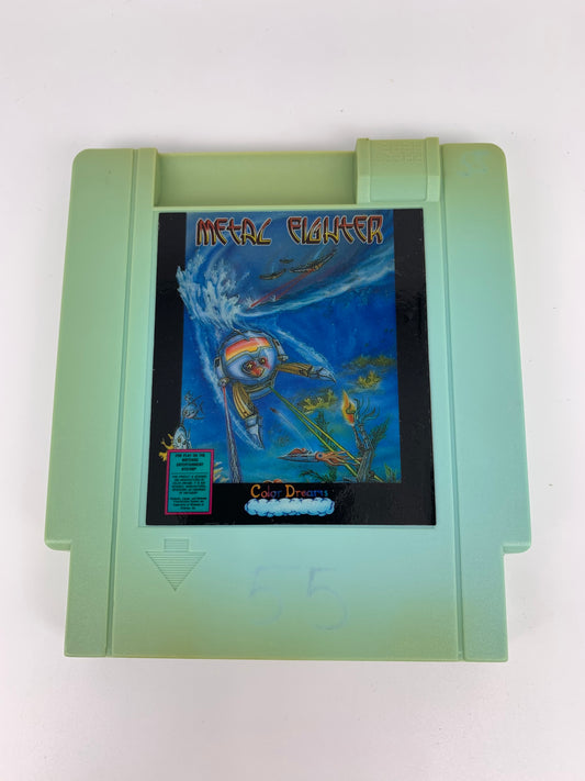 PiXEL-RETRO.COM : NINTENDO NES GAME NTSC METAL FIGHTER