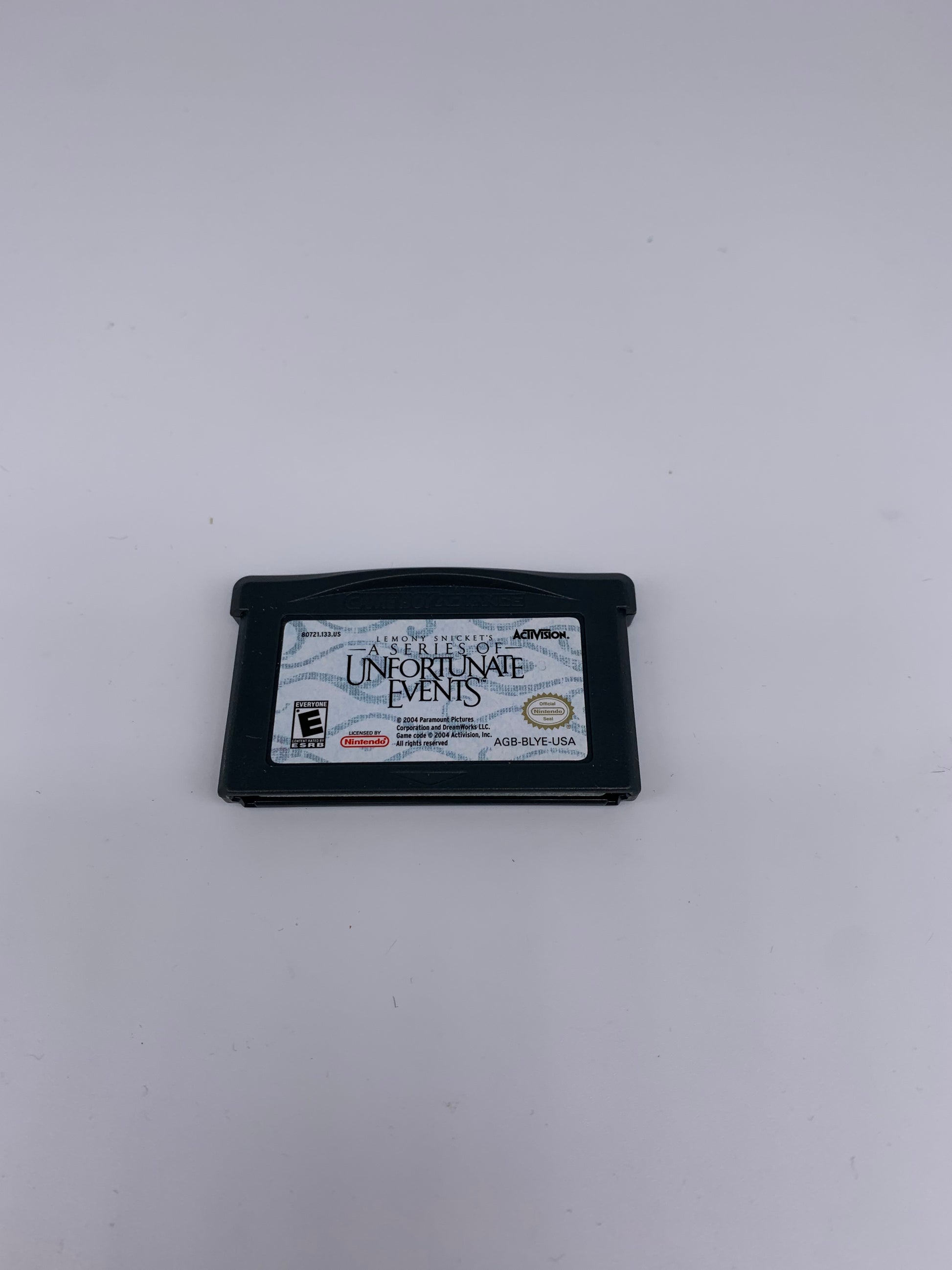 PiXEL-RETRO.COM : GAME BOY ADVANCE (GBA) GAME NTSC LEMONY SNiCKETS A SERiES OF UNFORTUNATE EVENTS