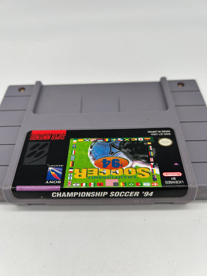 SUPER NiNTENDO [SNES] | CHAMPiONSHiP SOCCER 94